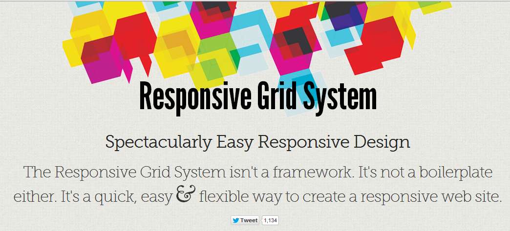 RWD, responsive grid system, grid, website design